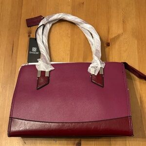 NWT! Dasein Purple Women's Handbag with dust bag